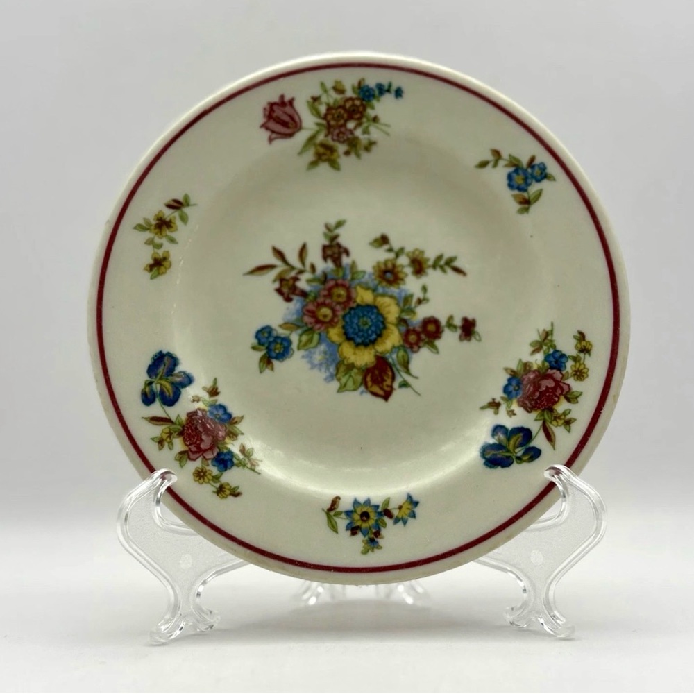 Mayer China Dresden Pattern 5.5” Plate Beaver Falls PA